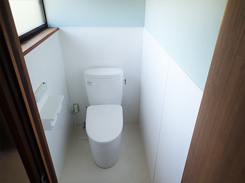 トイレリフォーム工事